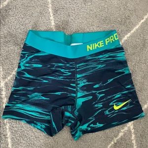 Nike Pro shorts spandex